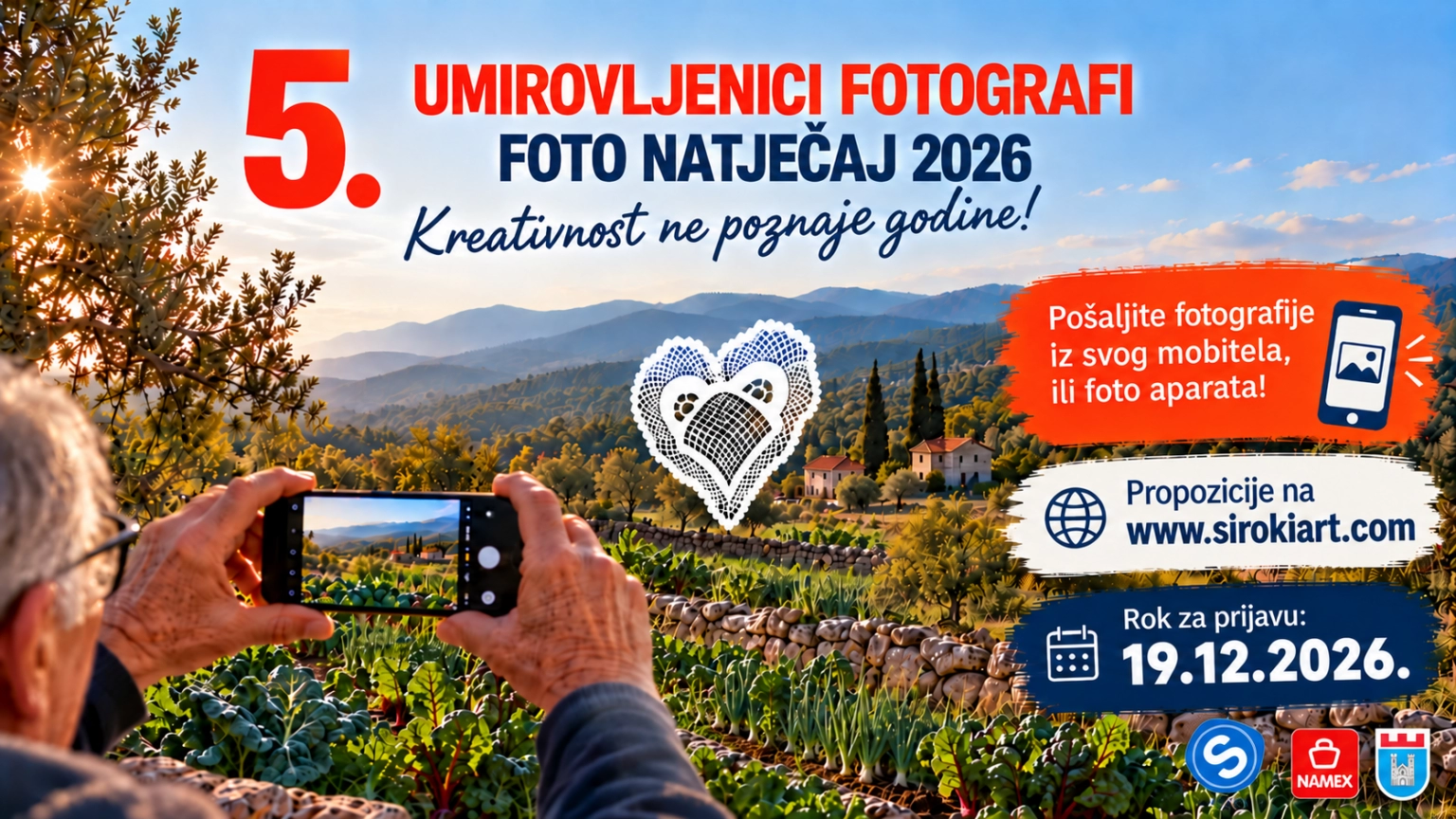 5. Foto natječaj – Umirovljenici fotografi 2026 – Kreativnost ne poznaje godine